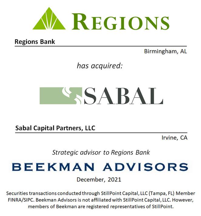 Regions Bank / Sabal Capital Partners